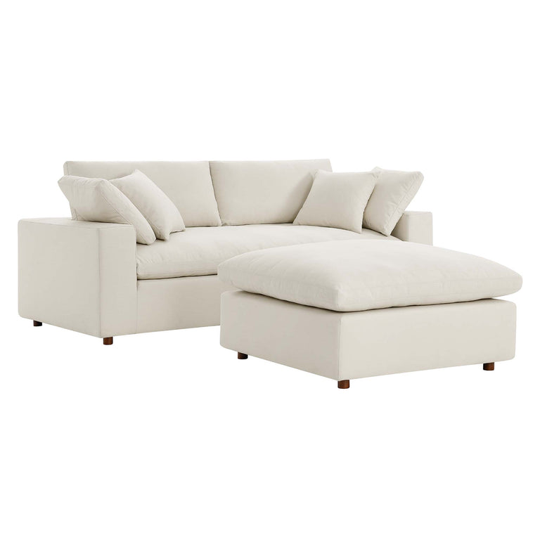 COMMIX OVERSTUFFED SOFA SECTIONAL | LIVING ROOM FURNITURE