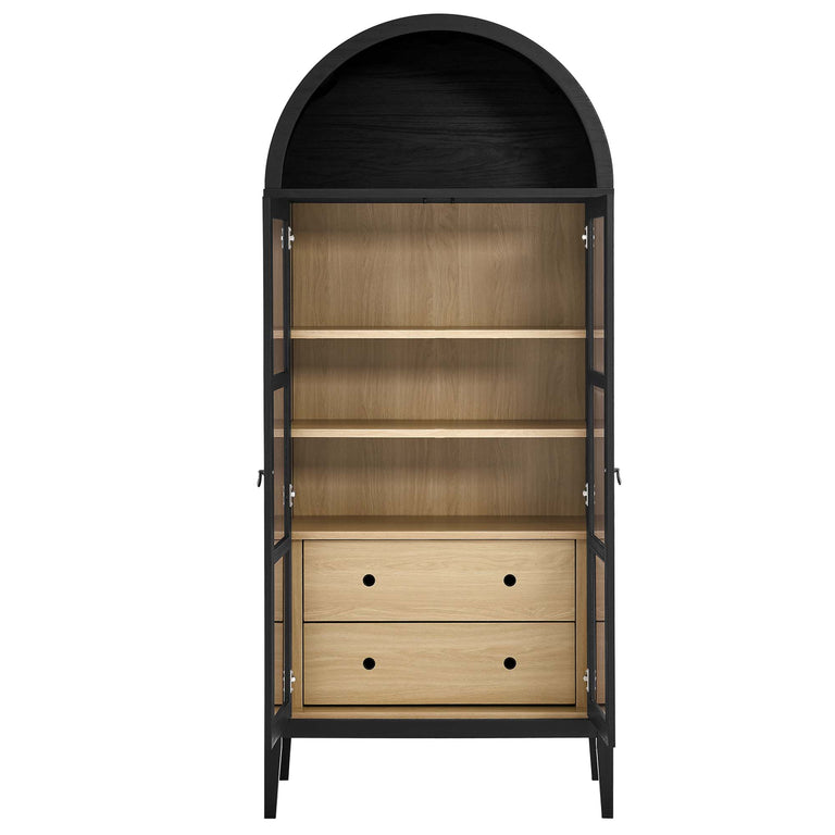 NOLAN | DISPLAY CABINET | BLACK OAK