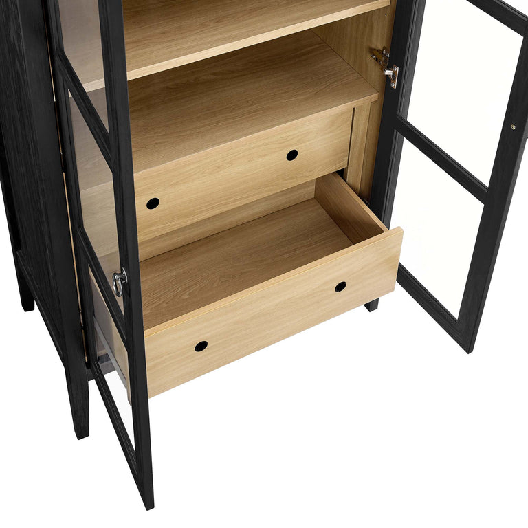 NOLAN | DISPLAY CABINET | BLACK OAK