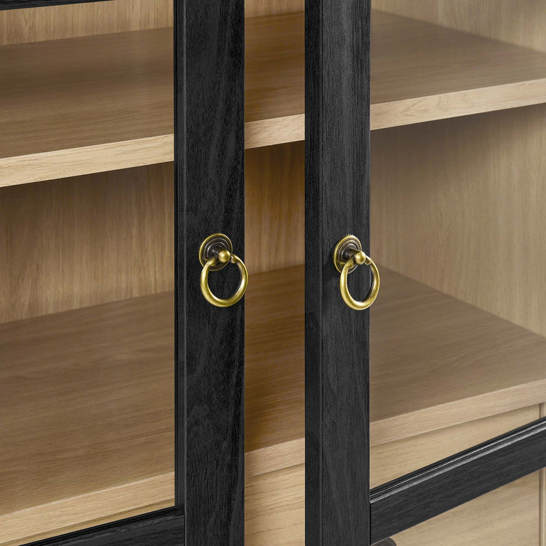 NOLAN | DISPLAY CABINET | BLACK OAK