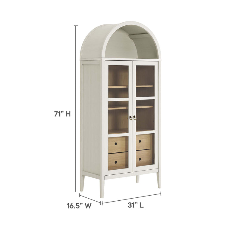 NOLAN | DISPLAY CABINET | WHITE OAK