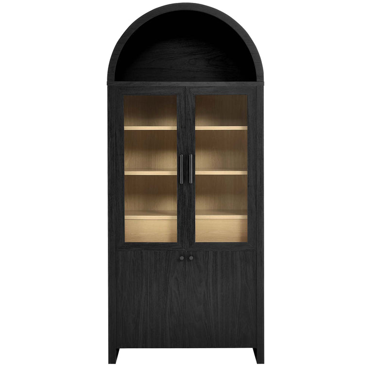 EVIE | DISPLAY CABINET | BLACK OAK