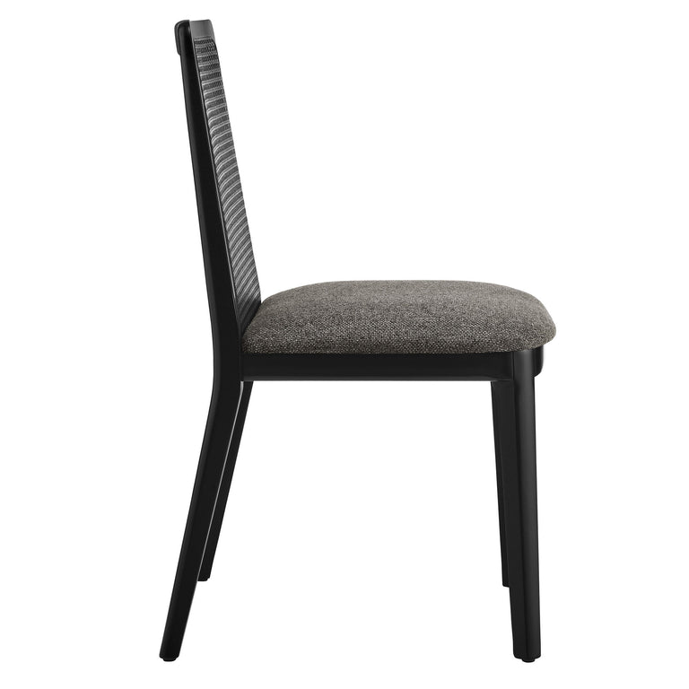 MONARCH | DINING CHAIRS | BLACK BLACK GRAY