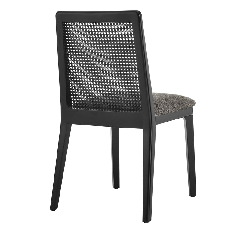 MONARCH | DINING CHAIRS | BLACK BLACK GRAY