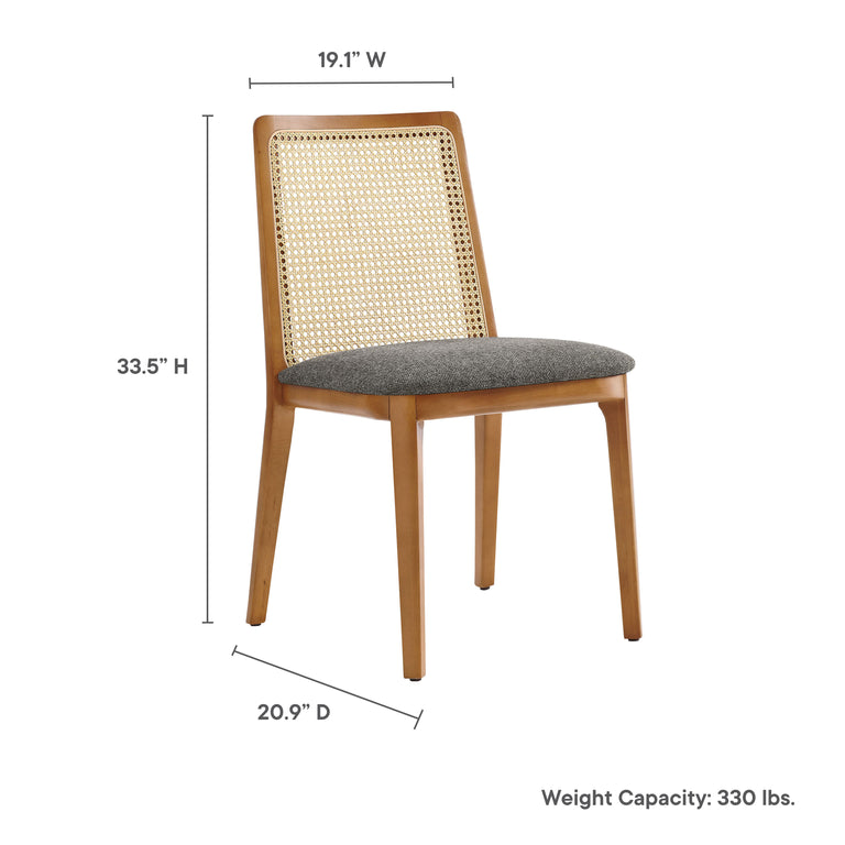 MONARCH | DINING CHAIRS | HONEY NATURAL GRAY