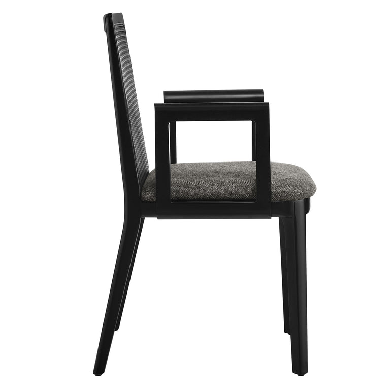 MONARCH | DINING CHAIRS | BLACK BLACK GRAY