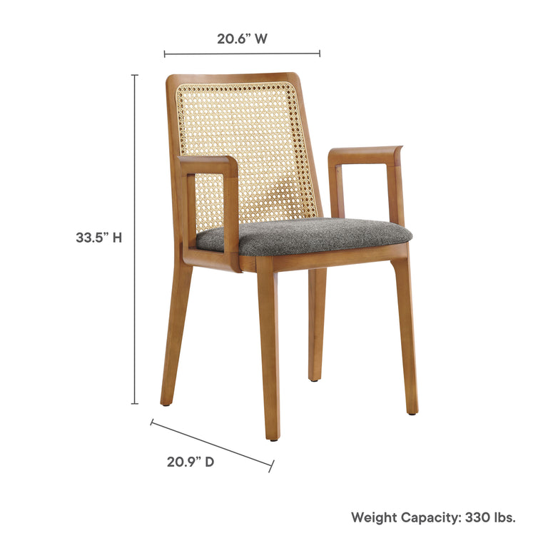 MONARCH | DINING CHAIRS | HONEY NATURAL GRAY