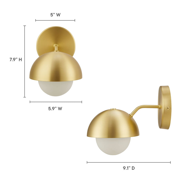 ECLIPSE | SCONCE | BRASS