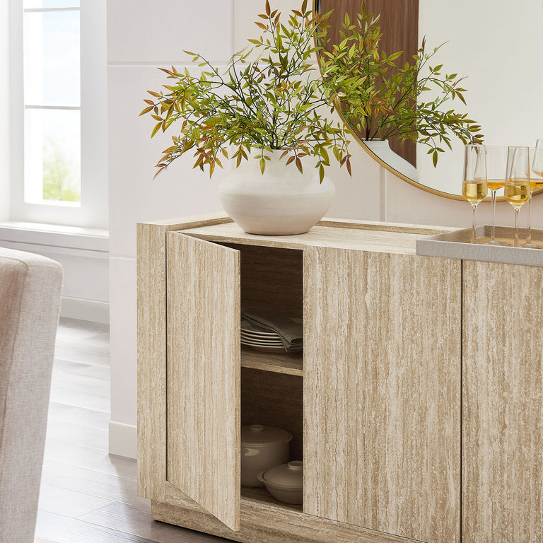 HOLLIS | SIDEBOARD | TRAVERTINE