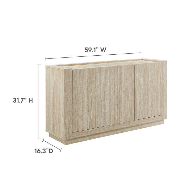 HOLLIS | SIDEBOARD | TRAVERTINE