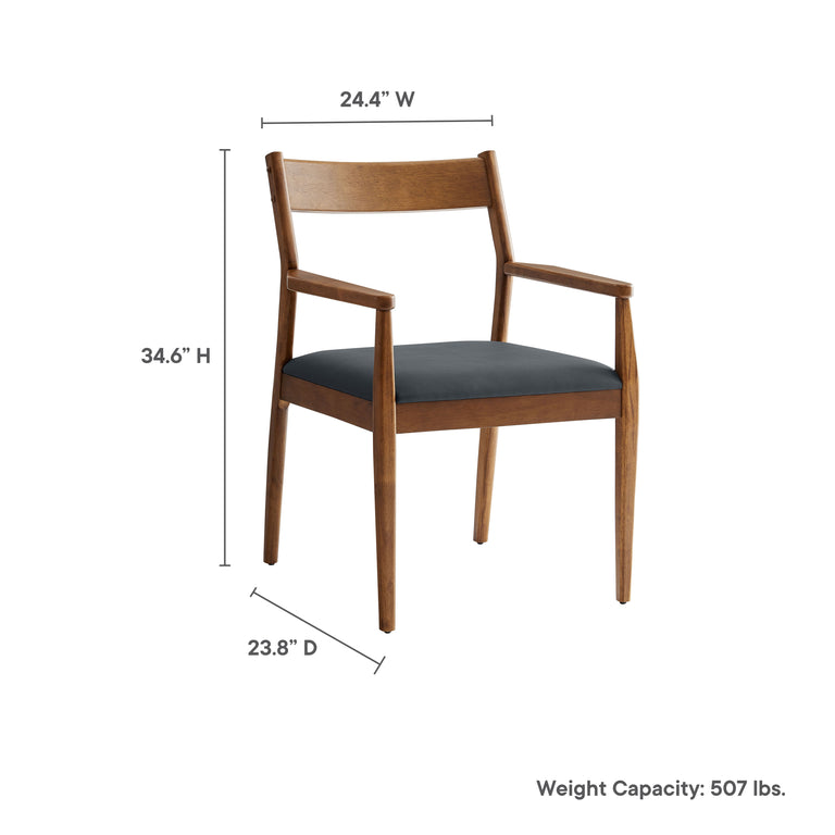 SOLARA | DINING CHAIRS | WALNUT BLACK