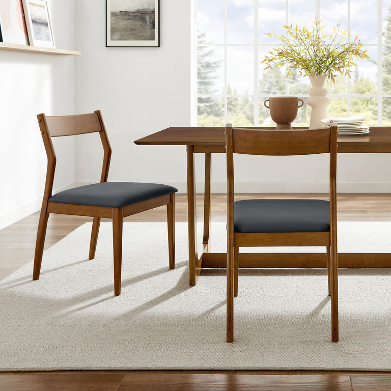 SOLARA | DINING CHAIRS | WALNUT BLACK