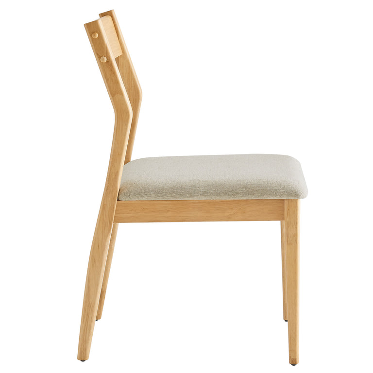 SOLARA | DINING CHAIRS | NATURAL HEATHERED WEAVE BEIGE