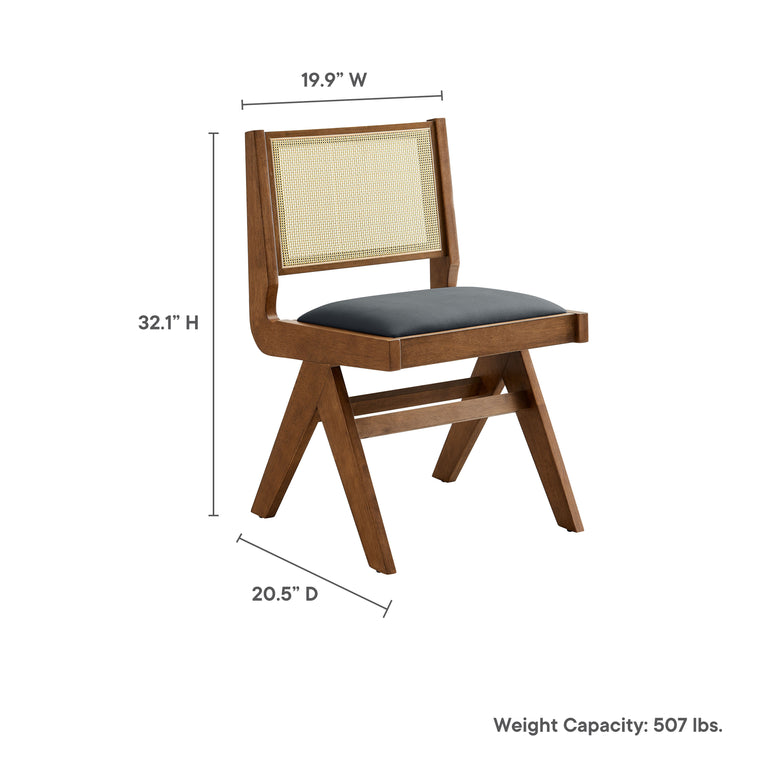 THERA | DINING CHAIRS | WALNUT BLACK