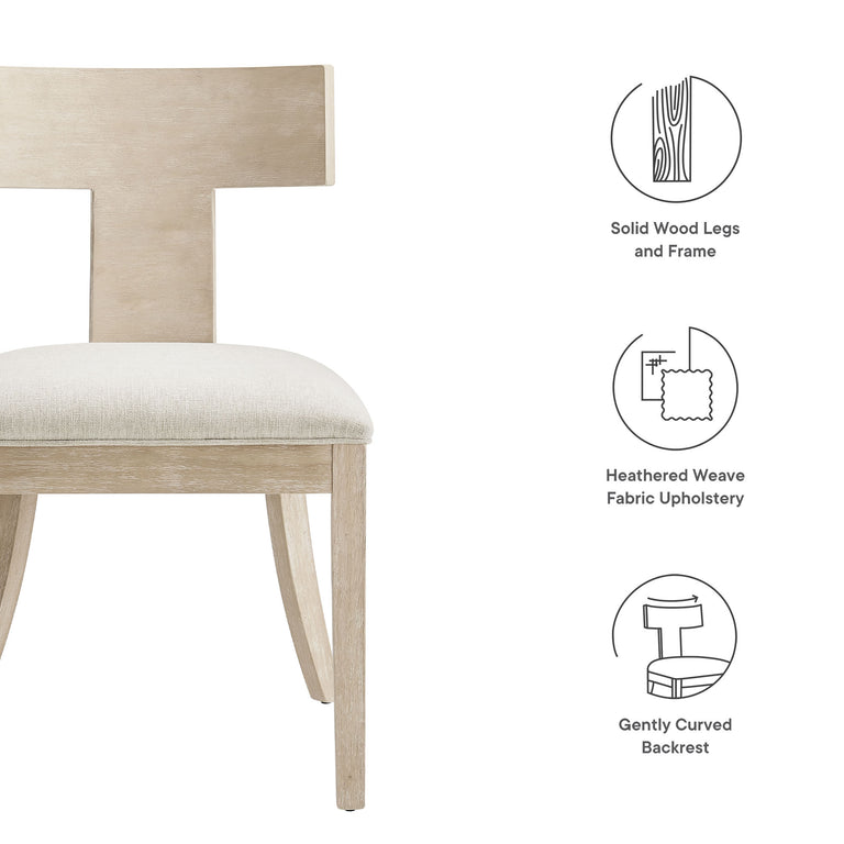 PEREGRINE | DINING CHAIRS | NATURAL HEATHERED WEAVE IVORY