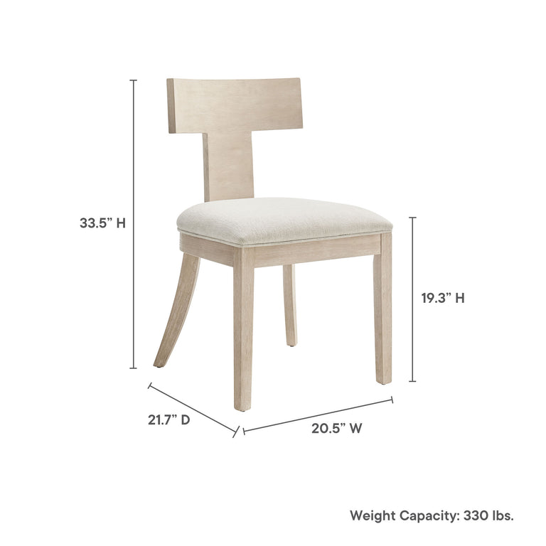 PEREGRINE | DINING CHAIRS | NATURAL HEATHERED WEAVE IVORY