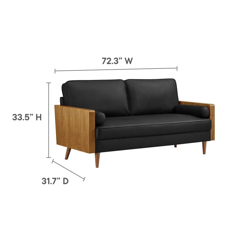 KELLAN | SOFA | WALNUT BLACK