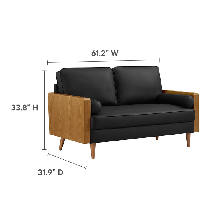 KELLAN | SOFA | WALNUT BLACK