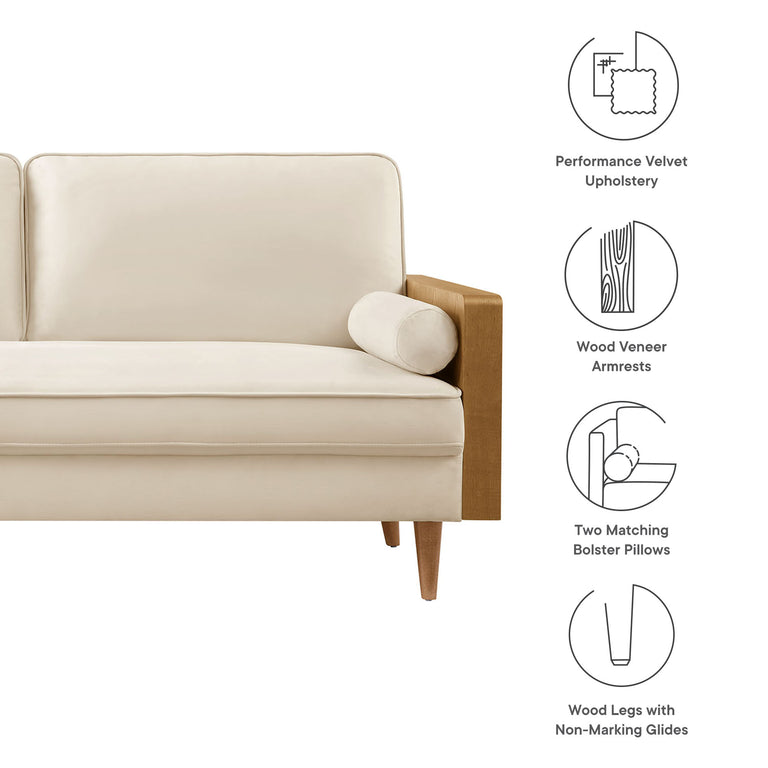 KELLAN | SOFAS AND ARMCHAIRS | WALNUT ALABASTER