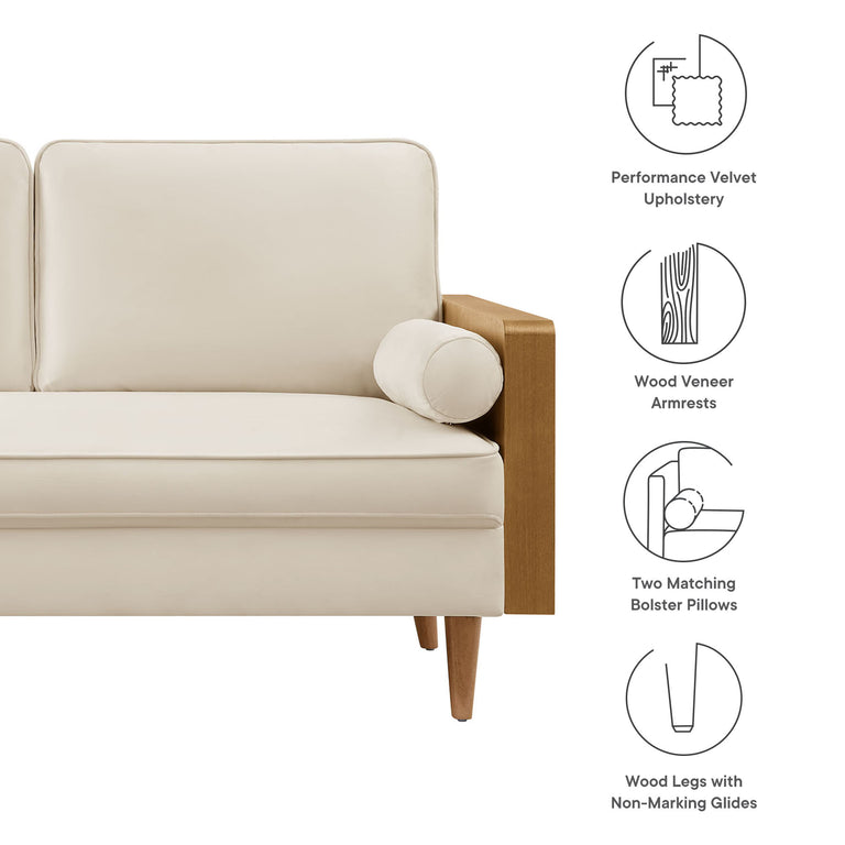 KELLAN | SOFAS AND ARMCHAIRS | WALNUT ALABASTER