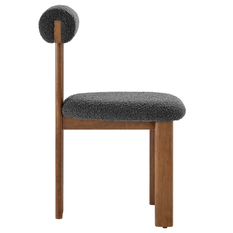 TORIAN | DINING CHAIRS | WALNUT CHARCOAL