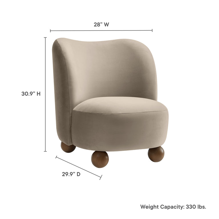 MONROE | SOFAS AND ARMCHAIRS | TAUPE WALNUT