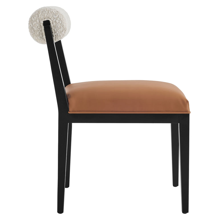 KAI | DINING CHAIRS | PEARL TAN BLACK