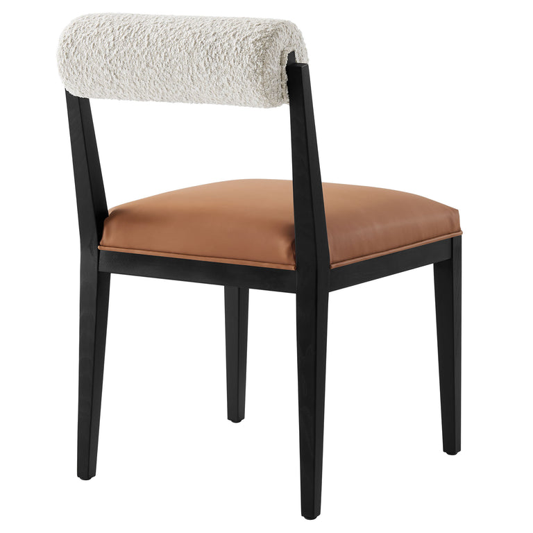 KAI | DINING CHAIRS | PEARL TAN BLACK