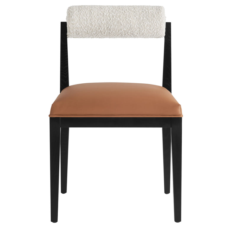 KAI | DINING CHAIRS | PEARL TAN BLACK