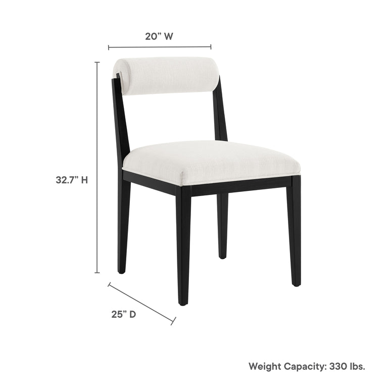 KAI | DINING CHAIRS | SALT BLACK