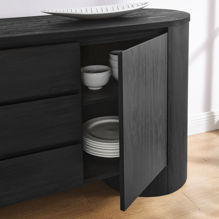 DUVAL | SIDEBOARD | BLACK