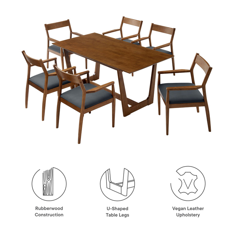 SOLARA | DINING SETS | WALNUT BLACK