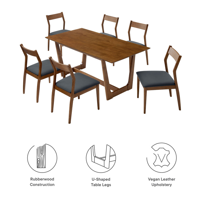 SOLARA | DINING SETS | WALNUT BLACK