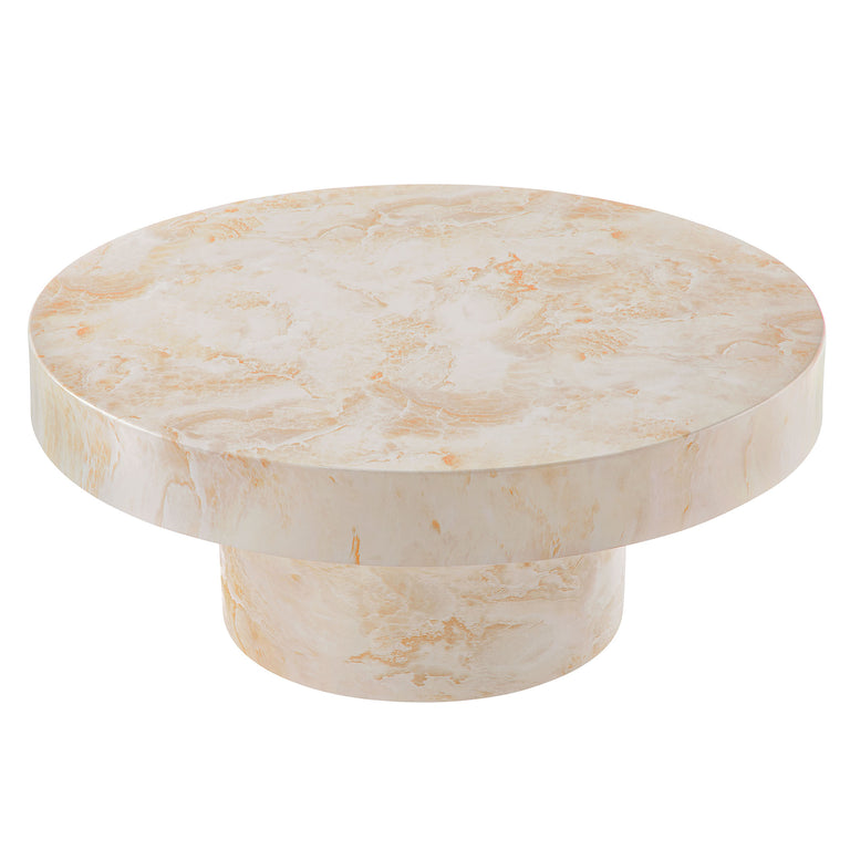 ALORA | COFFEE TABLES | HONEY ONYX