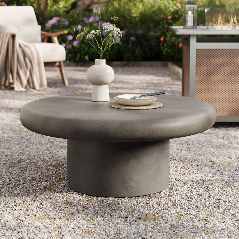 ARGOS | OUTDOOR COFFEE TABLE | GRAY