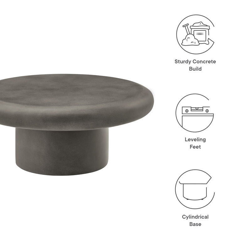 ARGOS | OUTDOOR COFFEE TABLE | GRAY