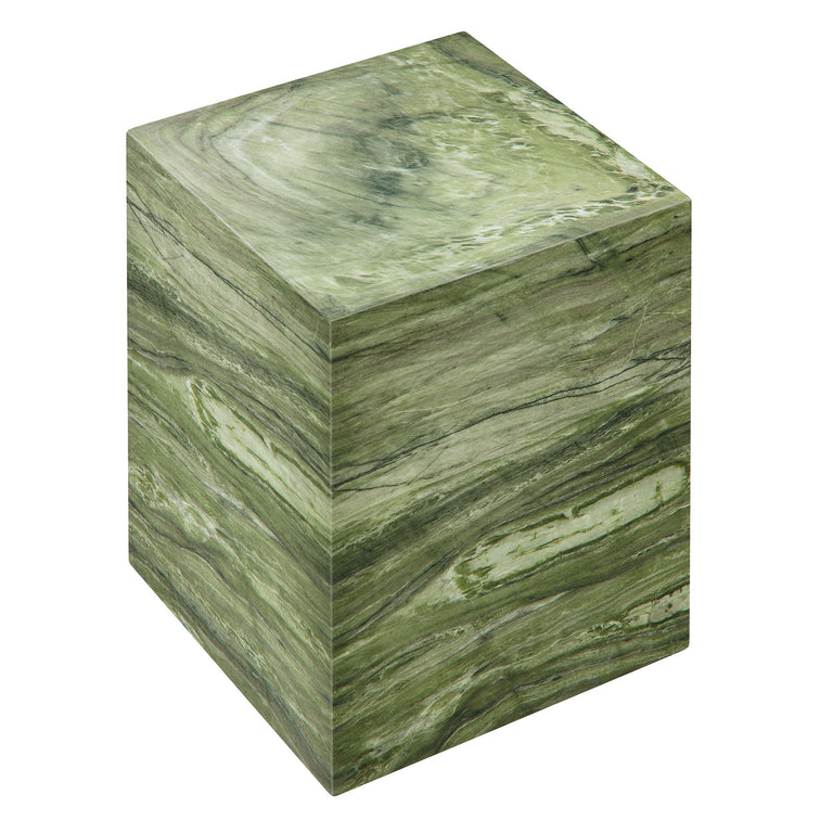 JORDANA | OUTDOOR SIDE TABLE | GREEN MARBLE