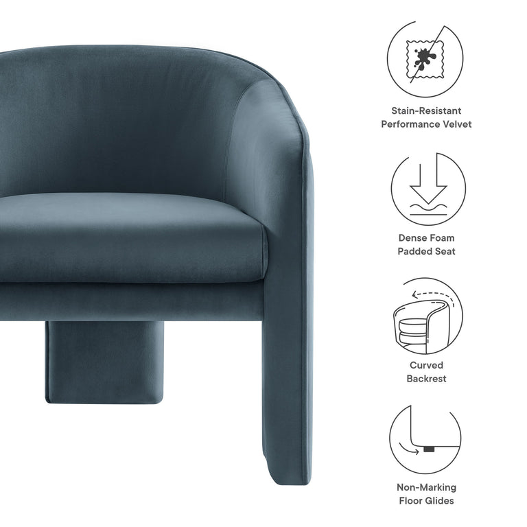 GREER | SOFAS AND ARMCHAIRS | CADET BLUE