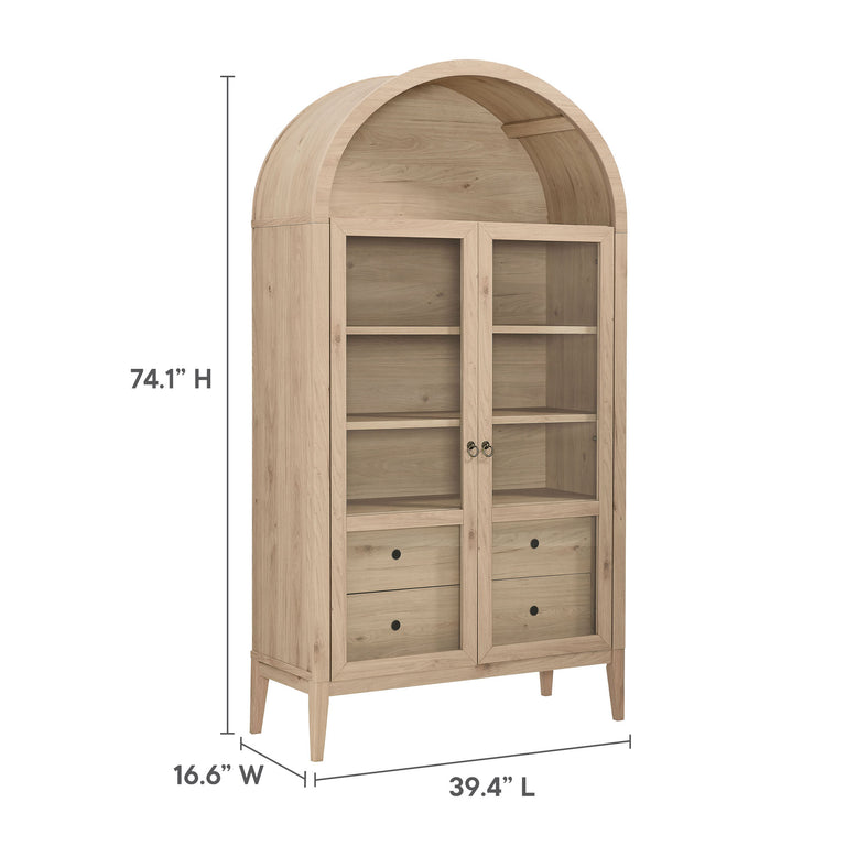 NOLAN | DISPLAY CABINET | LIGHT OAK