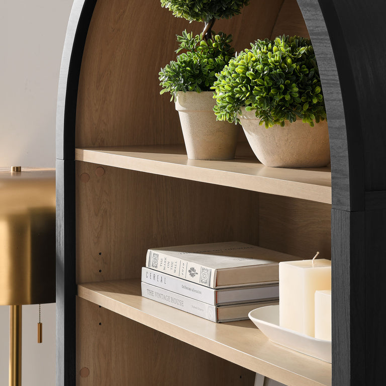 NOLAN | BOOKCASE | BLACK OAK