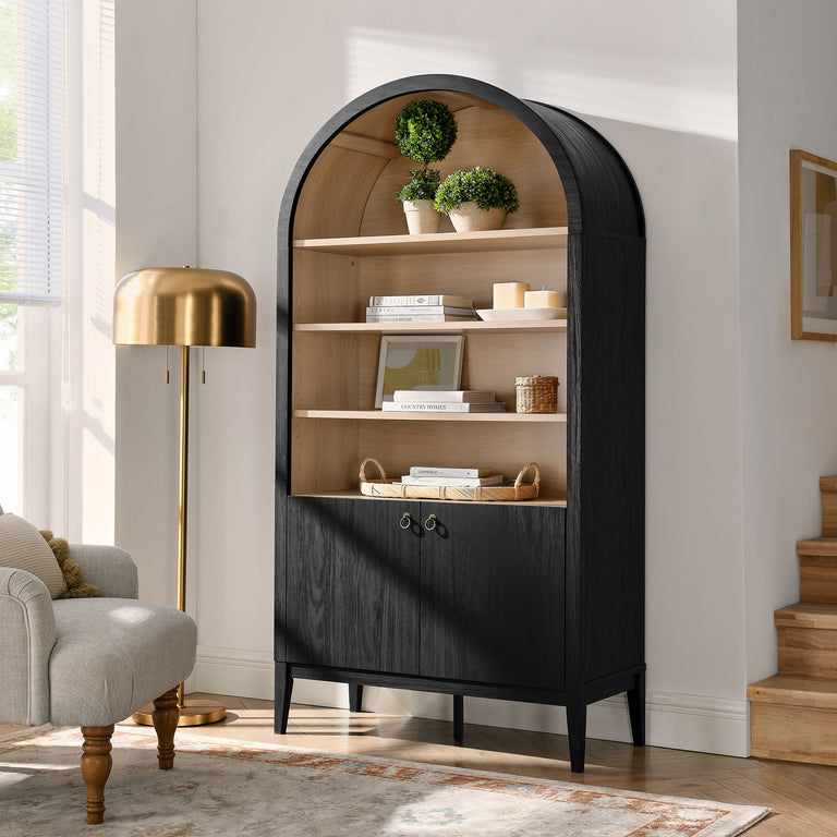 NOLAN | BOOKCASE | BLACK OAK