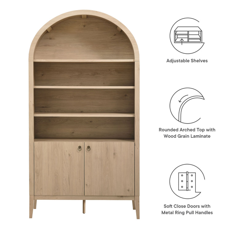 NOLAN | BOOKCASE | LIGHT OAK