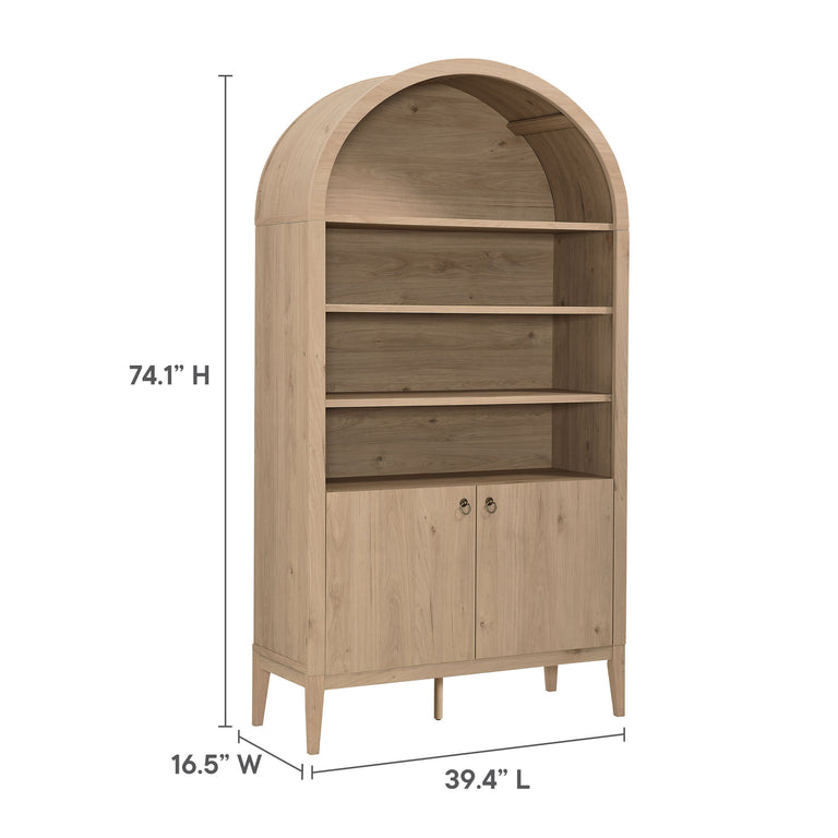 NOLAN | BOOKCASE | LIGHT OAK