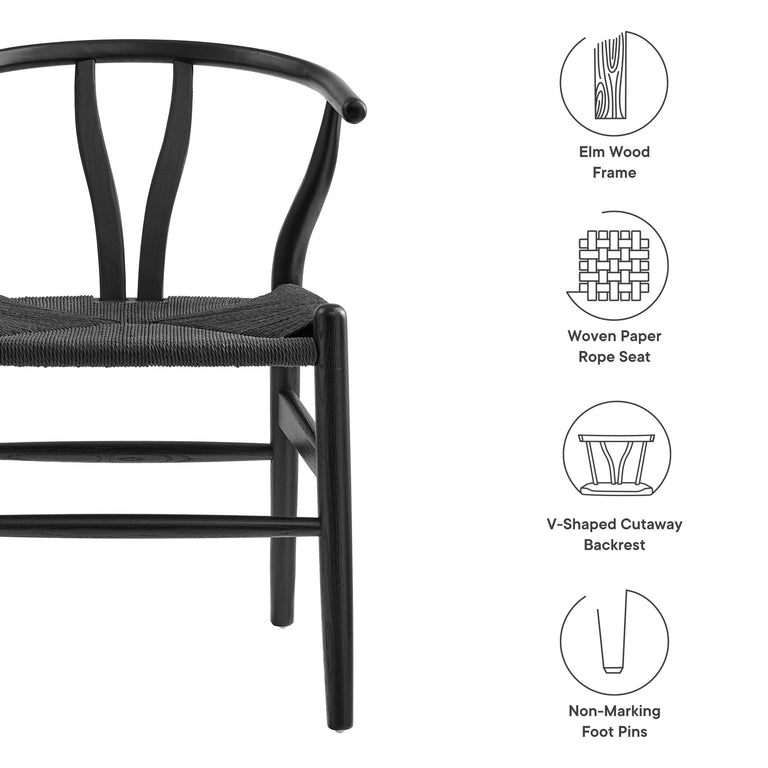 AMISH | DINING CHAIRS | BLACK BLACK