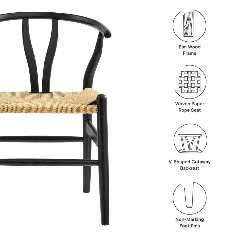 AMISH | DINING CHAIRS | BLACK