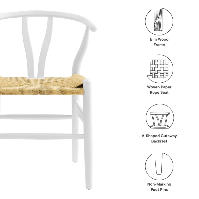 AMISH | DINING CHAIRS | WHITE