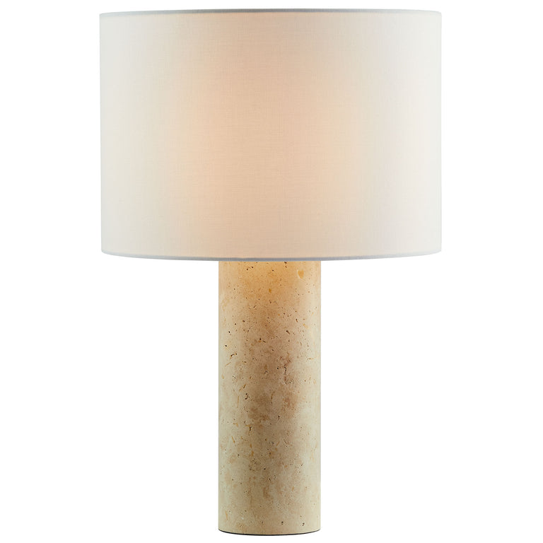 ZENITH | TABLE LAMPS | TRAVERTINE