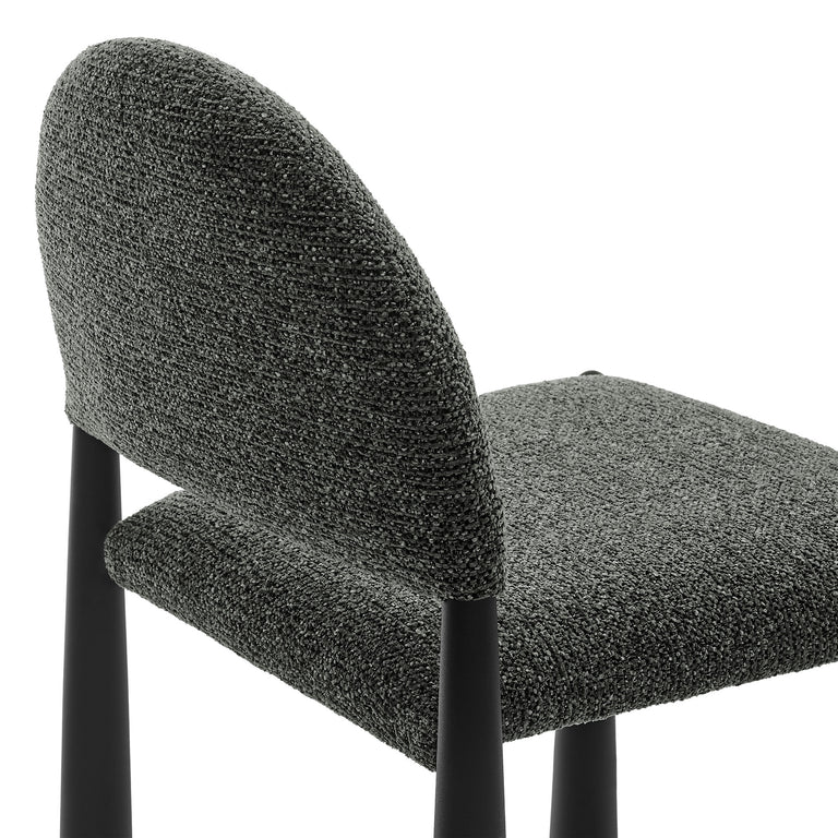 HAYLEY | DINING CHAIRS | BLACK ANTHRACITE