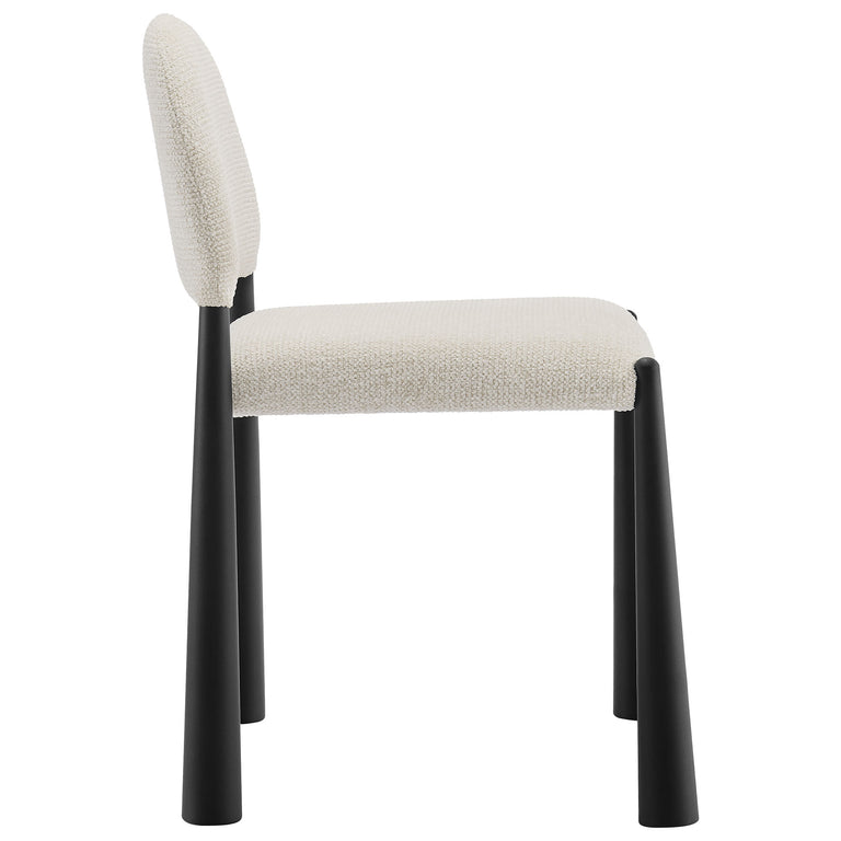 HAYLEY | DINING CHAIRS | BLACK CREAM