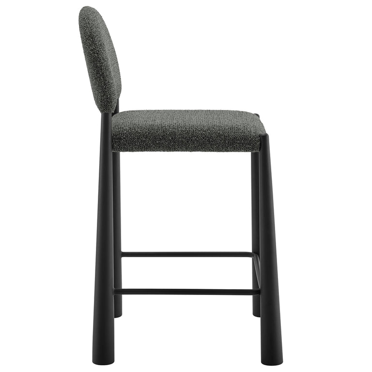 HAYLEY | BAR AND COUNTER STOOLS | BLACK ANTHRACITE